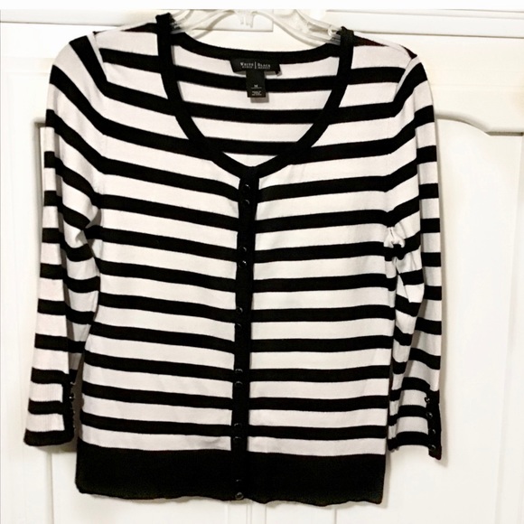 White House Black Market Sweaters - White House Black Market Striped Sweater